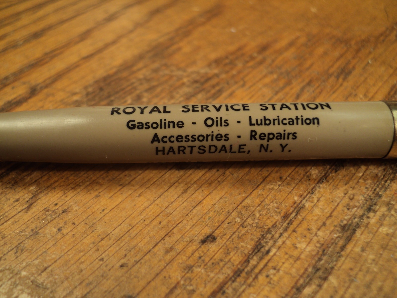 Vintage Wings Mechanical Pencil Royal Service Station Hartsdale NY Sample W-5716