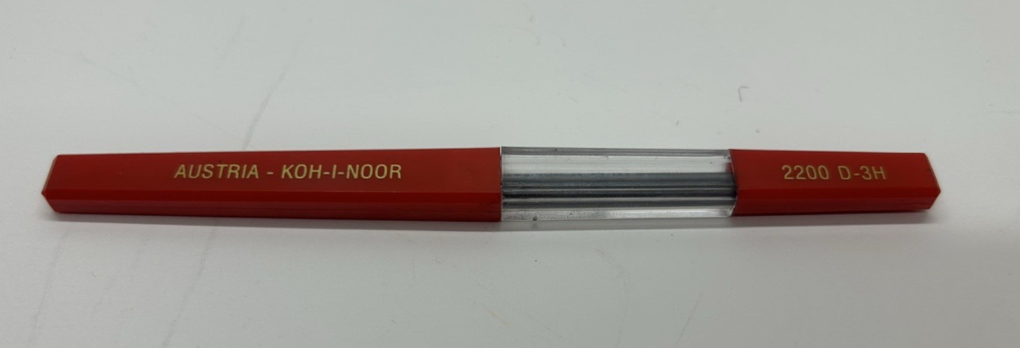 Koh-I-noor 5611 Apato Italy Mechanical Pencils W/ Lead 200 2B 2H 2200 6H & more