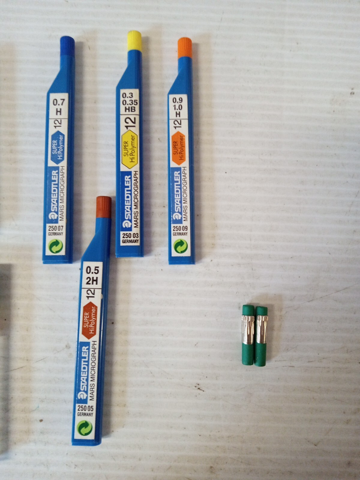 Misc. Lot Replacement Leads – Pentel, Staedtler H HB 2H B F ~ Trl7#68