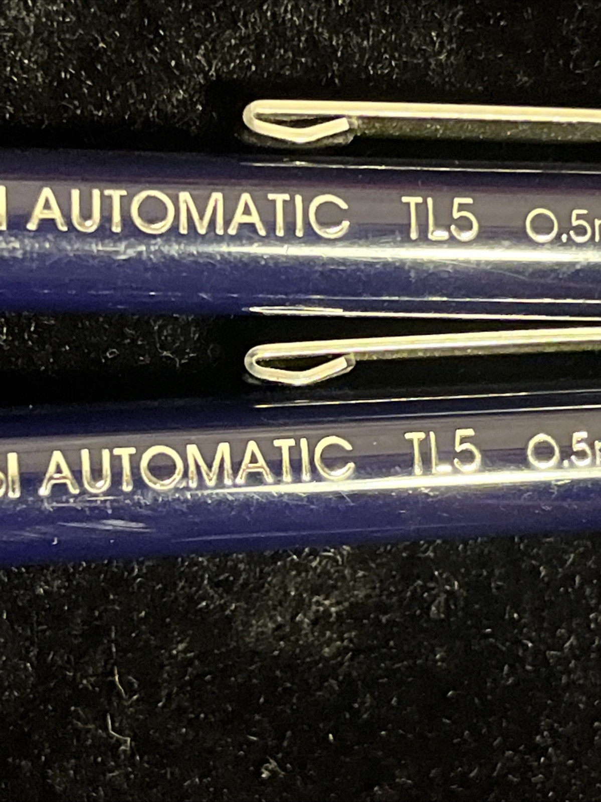 Berol TL5 Mechanical Pencil 0.5mm Blue Automatic Japan, Set of (2), no cap (1)