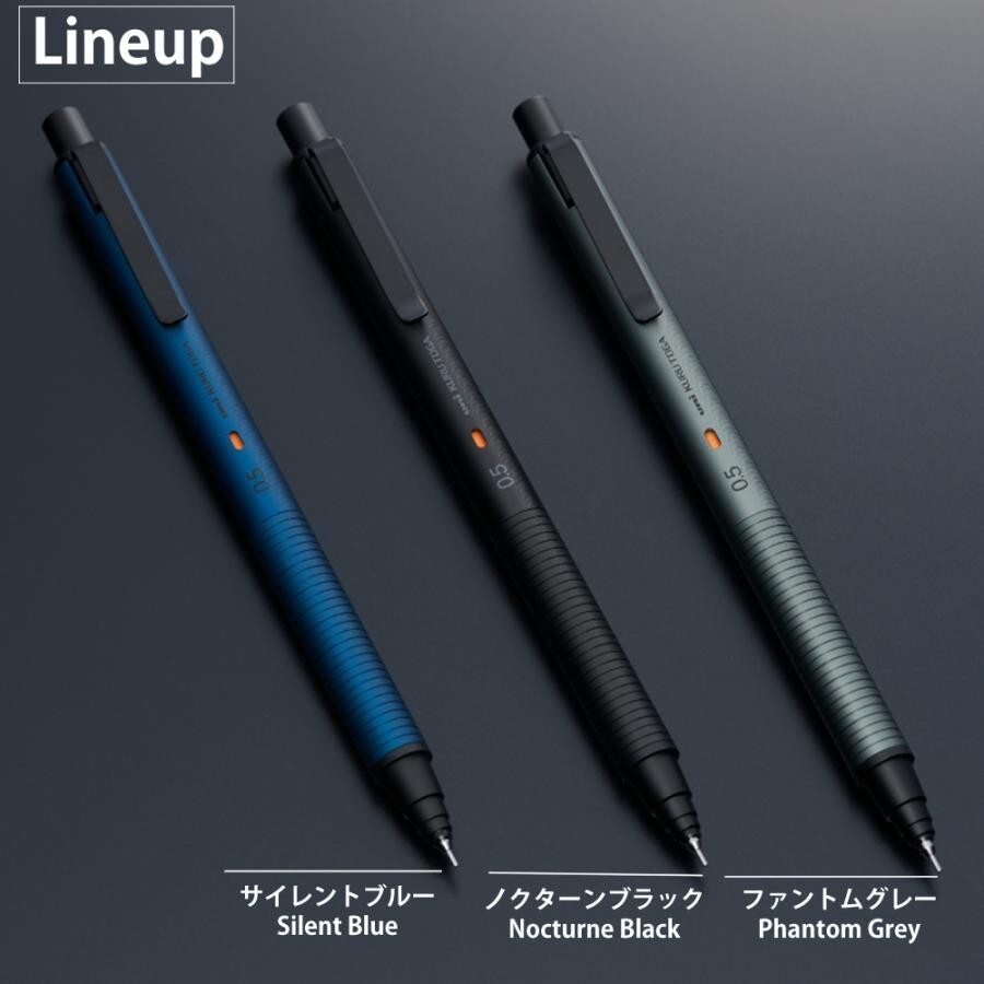 Kuru Toga Metal Mechanical Uni M5KH1P-24 Pencil Nocturne Black 0.5mm Mitsubishi