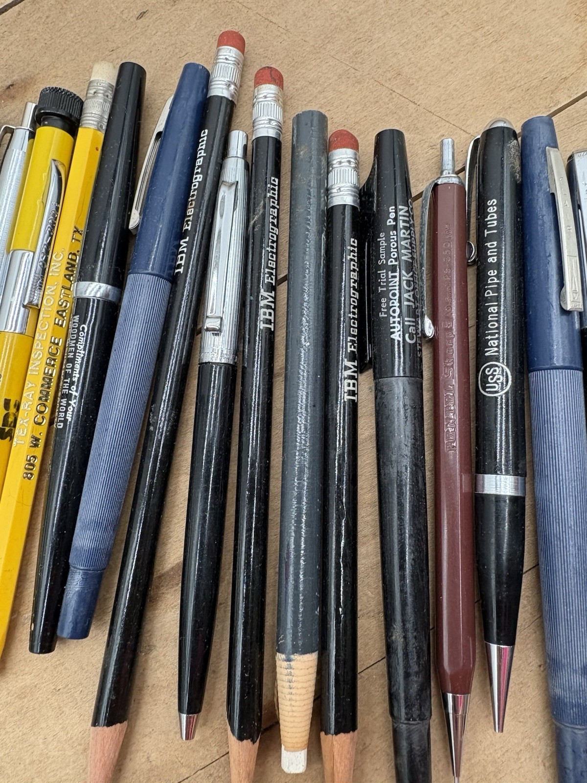 35+ Vintage Advertising Pens/Pencils/Mechanical Scripto Eberhard Faber Stenorace