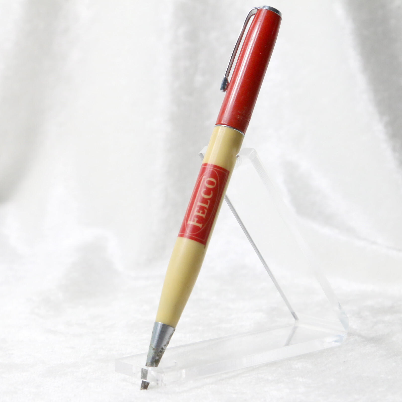 VTG 1930s RITEPOINT Felco Farmers Co-Op Celluloid Advertising Mechanical Pencil