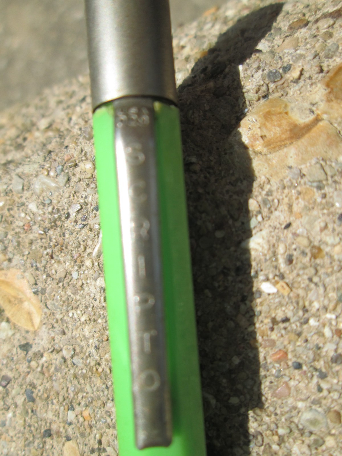 Vintage Scripto USA 029 Bright Light Green Mechanical Pencil for Parts or Repair