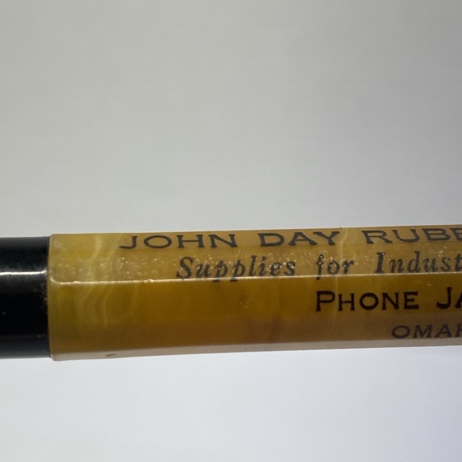 Vintage Redipoint Advertising John Day Mechanical Pencil Celluloid Omaha NE