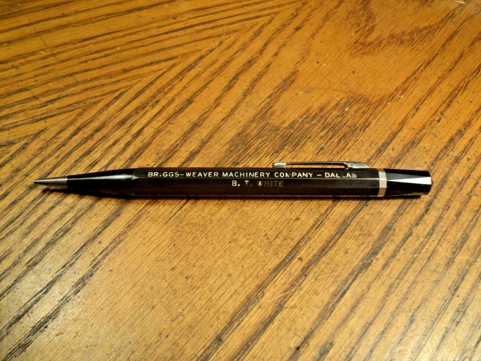 Vintage Autopoint Mechanical Pencil Briggs-Weaver Machinery 5-3/4″ Long USA