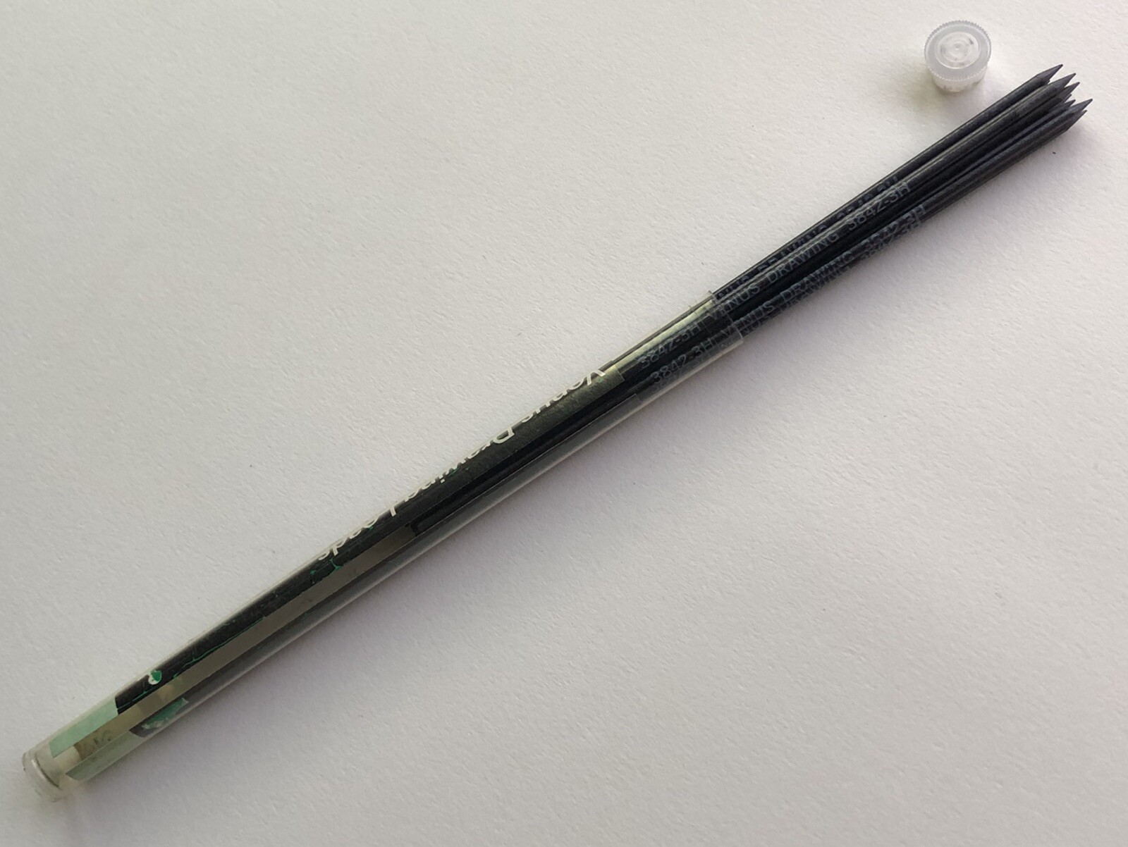 Vintage Faber Castell VENUS 3842 Drawing 2mm 3H Leads NOS Tube Of 12 NJ USA