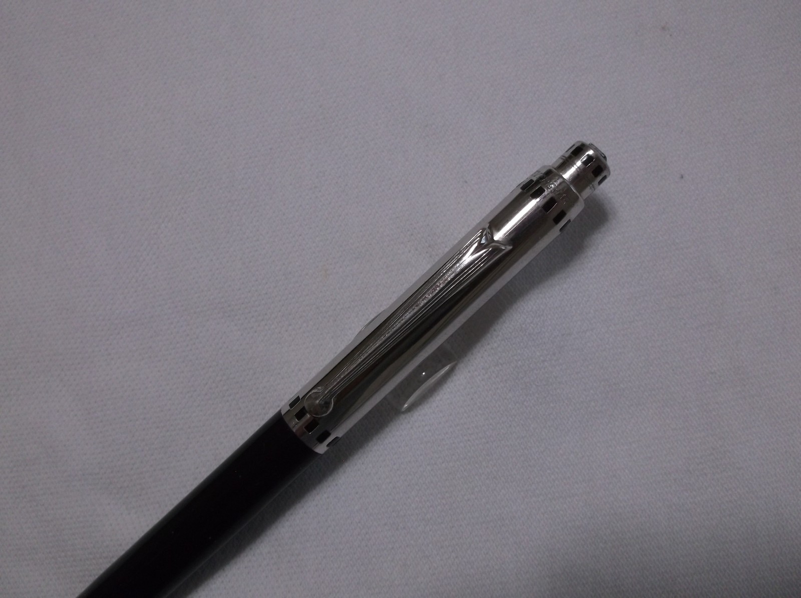 VINTAGE WAHL EVERSHARP CORONET BLACK / CHROME REPEATER PENCIL / 1.18 mm LEAD