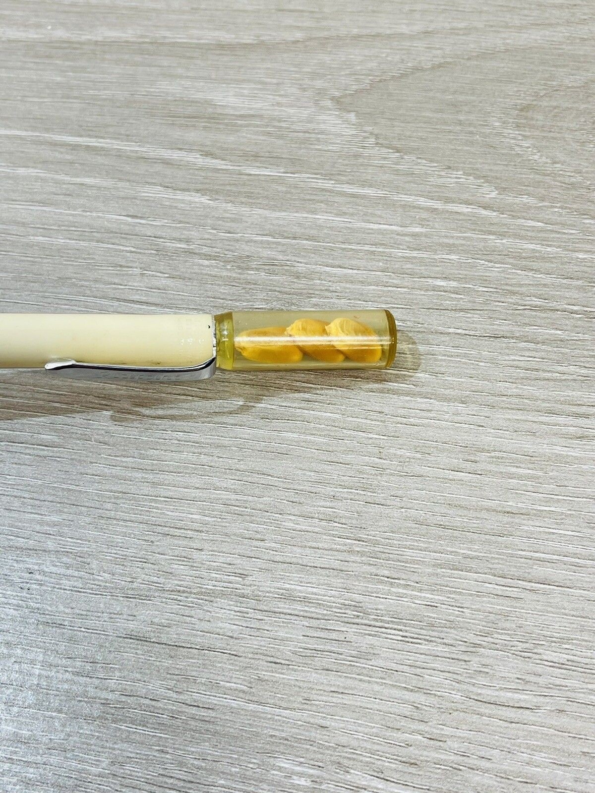 Rare Vtg Super Crost Hybrids Corn Ritepoint Mechanical Pencil Sample Display Top