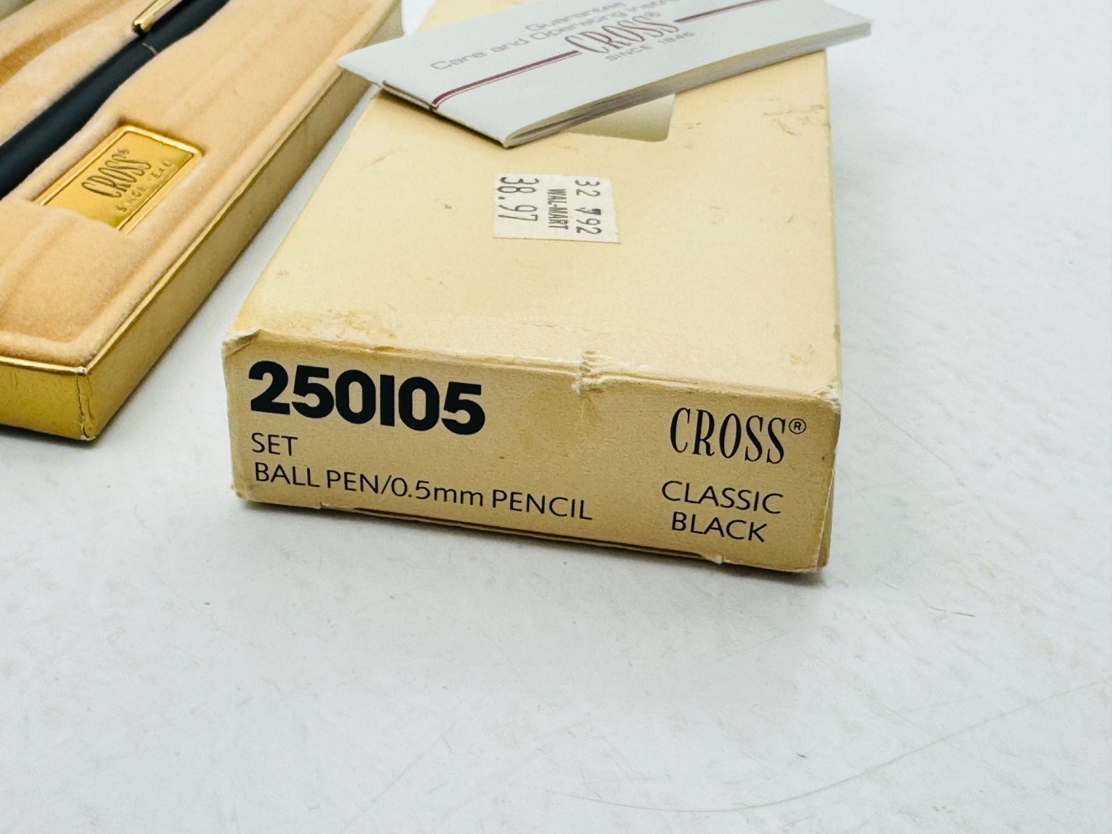 Vintage Cross 250105 Mechanical Pencil Only w/ Original Box & Insert