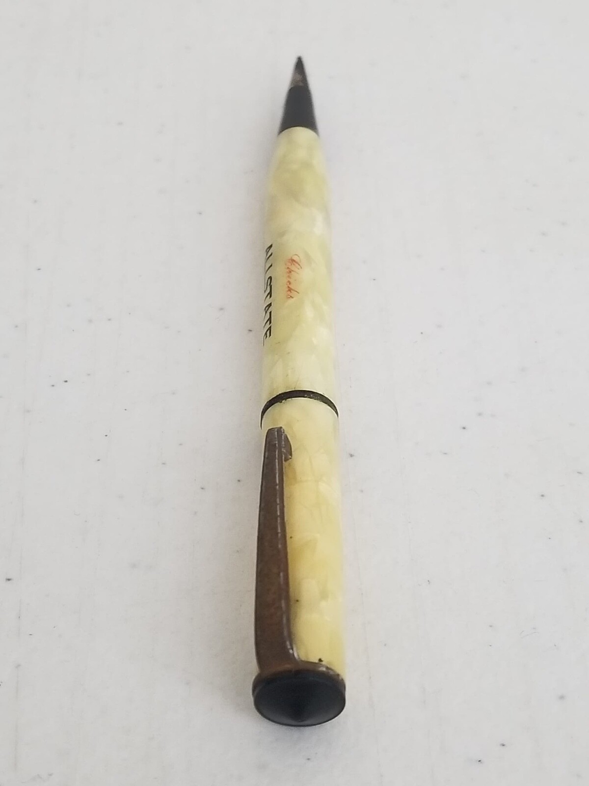 Vintage Allstate Insurance Promotional Mechanical Pencil Collectible Writing