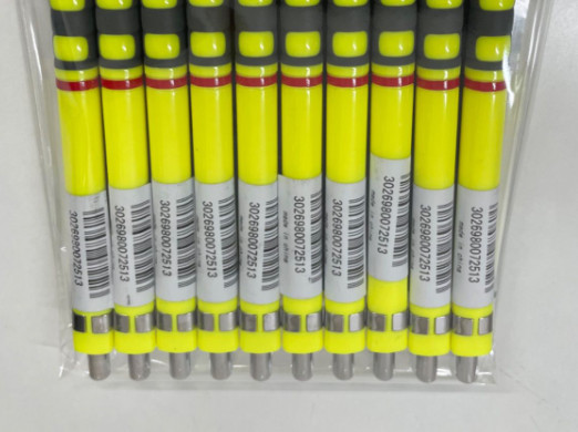 [Unused/10-piece set ] rOrting Ticky RD Sharp 0.5mm Neon Yellow limited From JP
