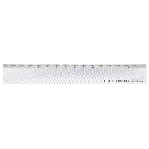 Luddite Techno Ruler, Silver, LDTI-TR-25