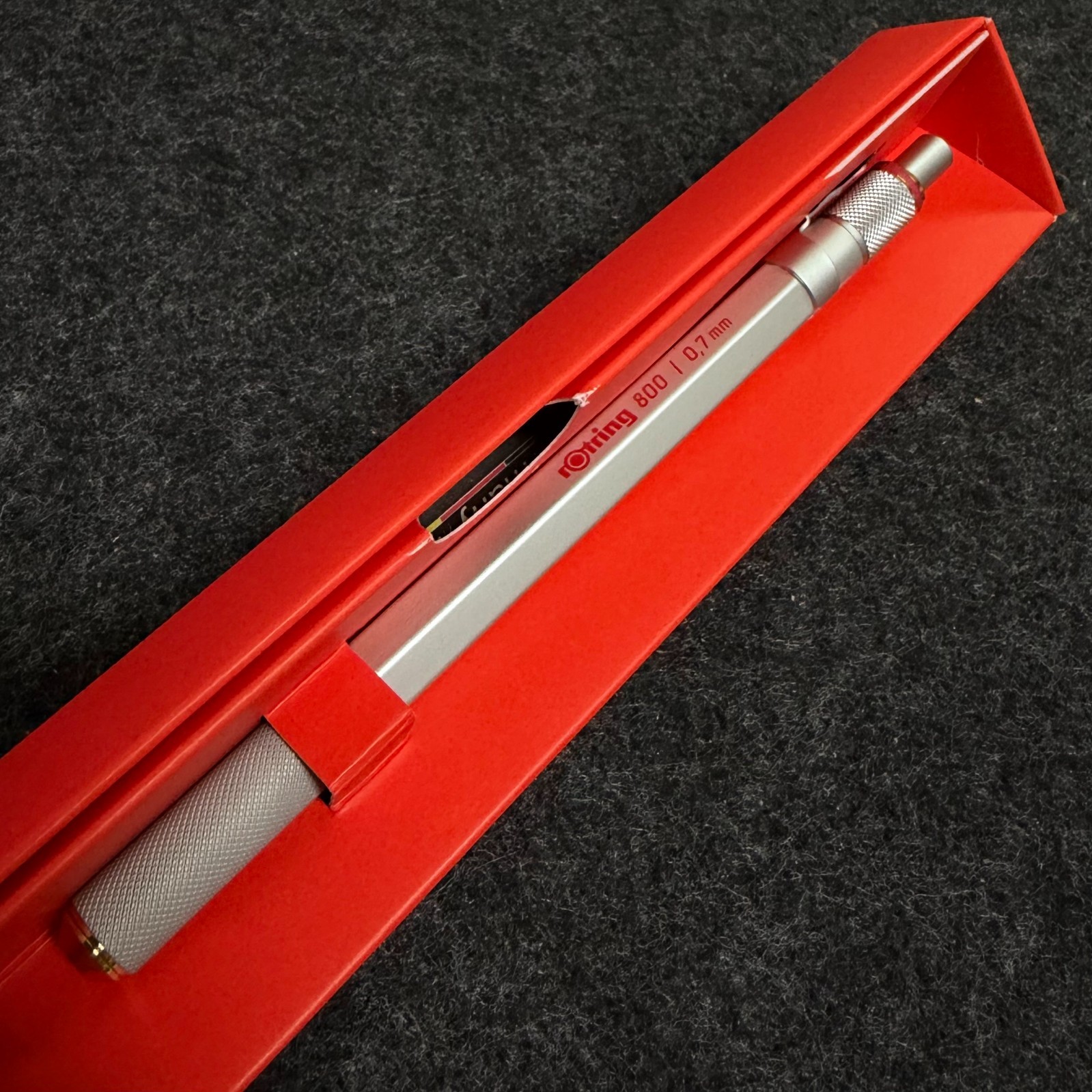 rOtring 800 Silver 0.7mm Drafting Mechanical Pencil NIB MPN 1904448