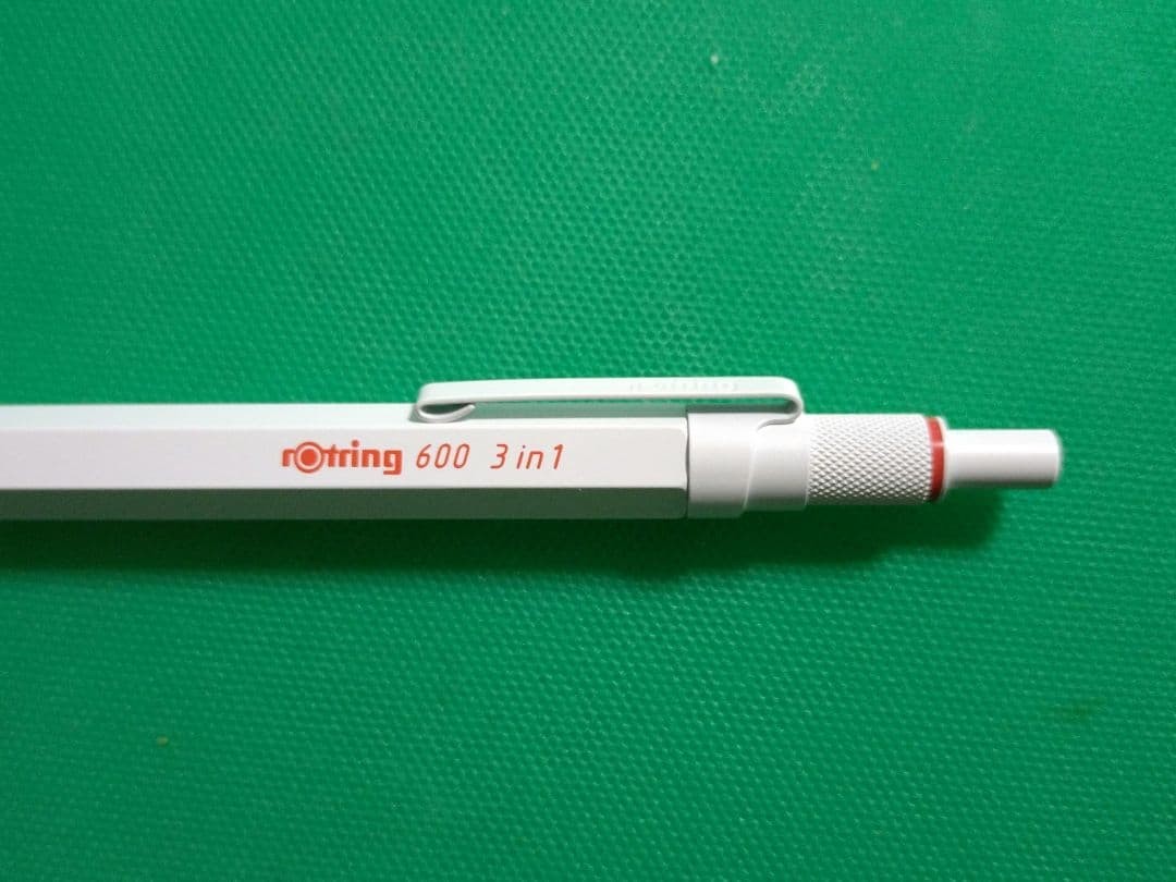 Rotring Composite Writing Instrument Rotring 600 3in1 White