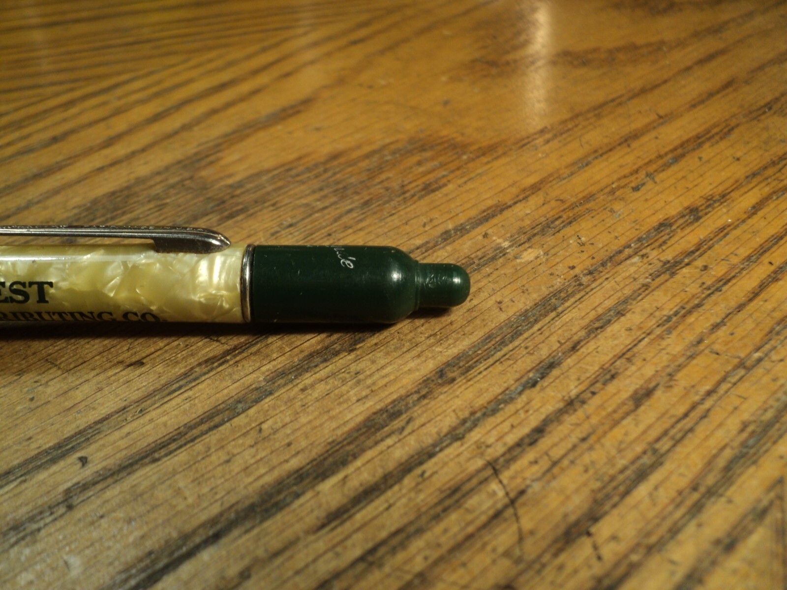 Vintage Autopoint Mechanical Pencil Northwest Oxy-Acetylene Linde Bottle Top D