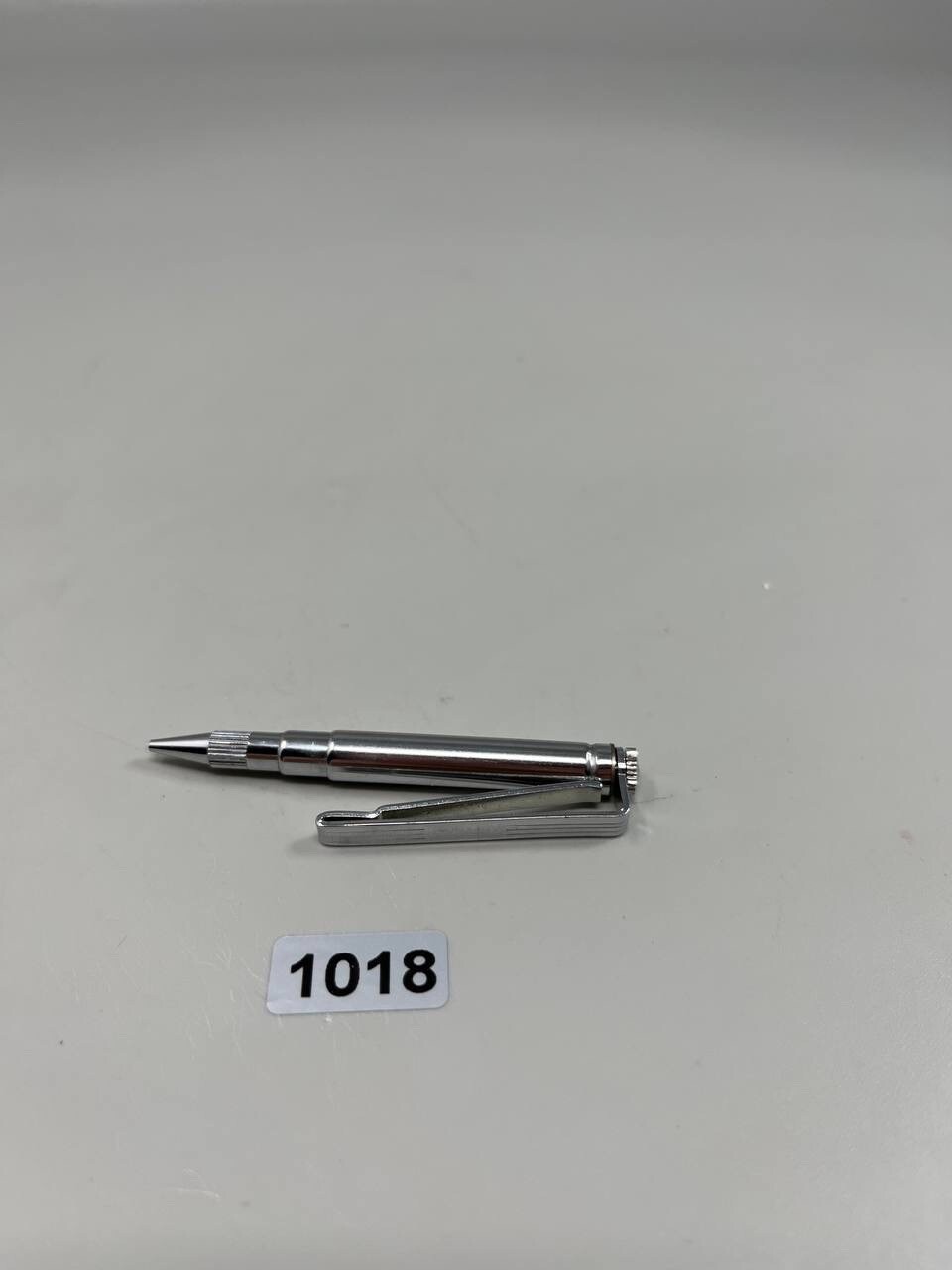 Vintage Silvertone Mini Tie Clip Pocket Clip Retractable Pencil