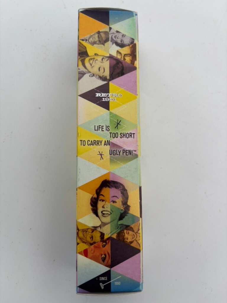 Retro 51 Tornado Black Pen and Mechanical Pencil set VRS-1701N – NEW