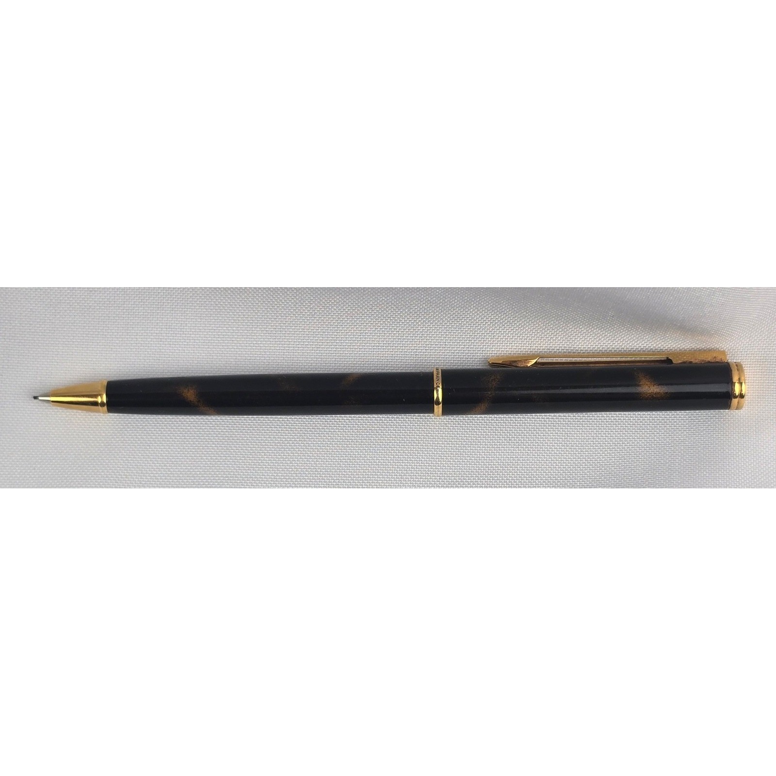 Waterman Exclusive Mechanical Pencil Tortoise Shell Brown Gold Made in France