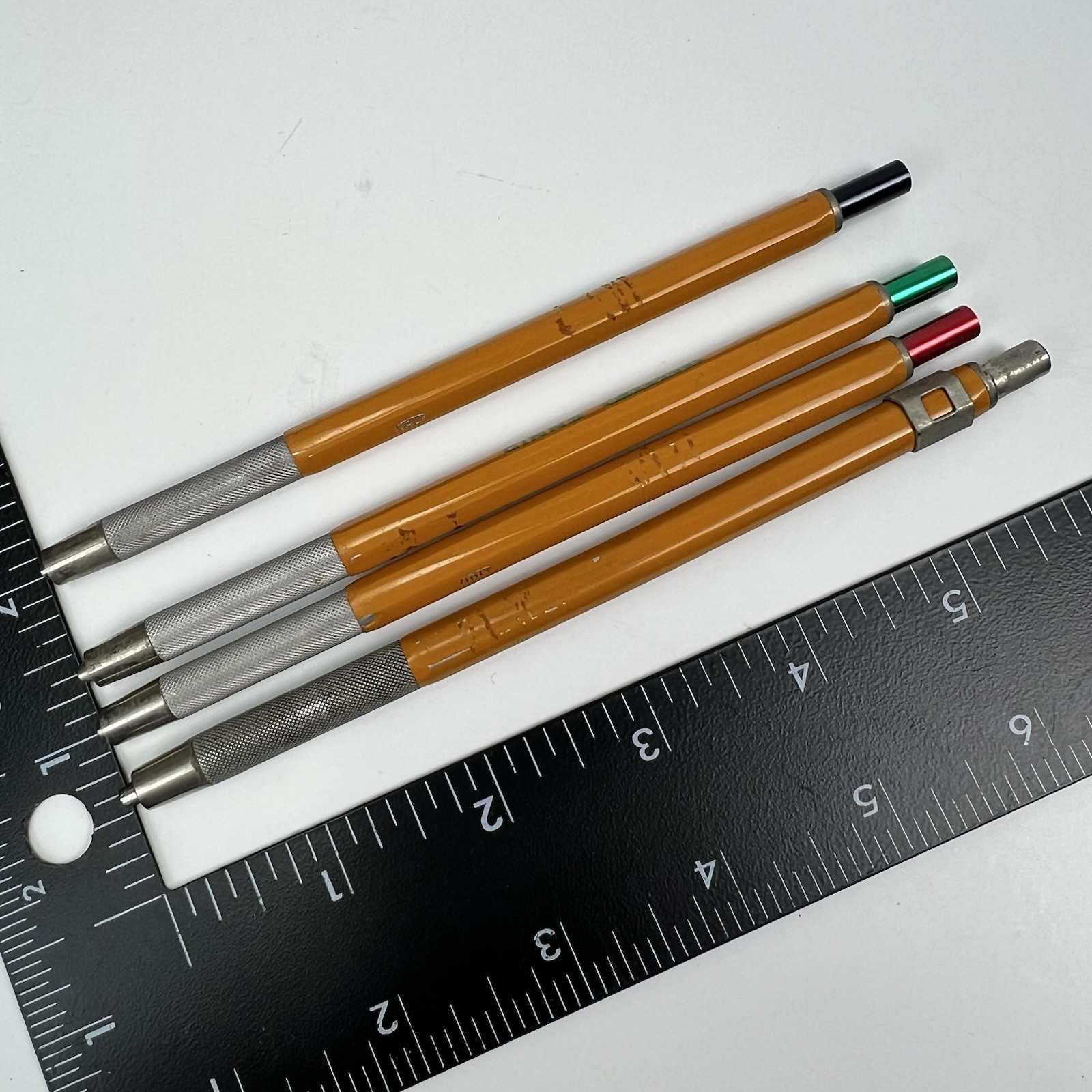 Vintage Ginns United Koh-I-Noor Mechanical Lead Holder Clutch Pencils Italy 4