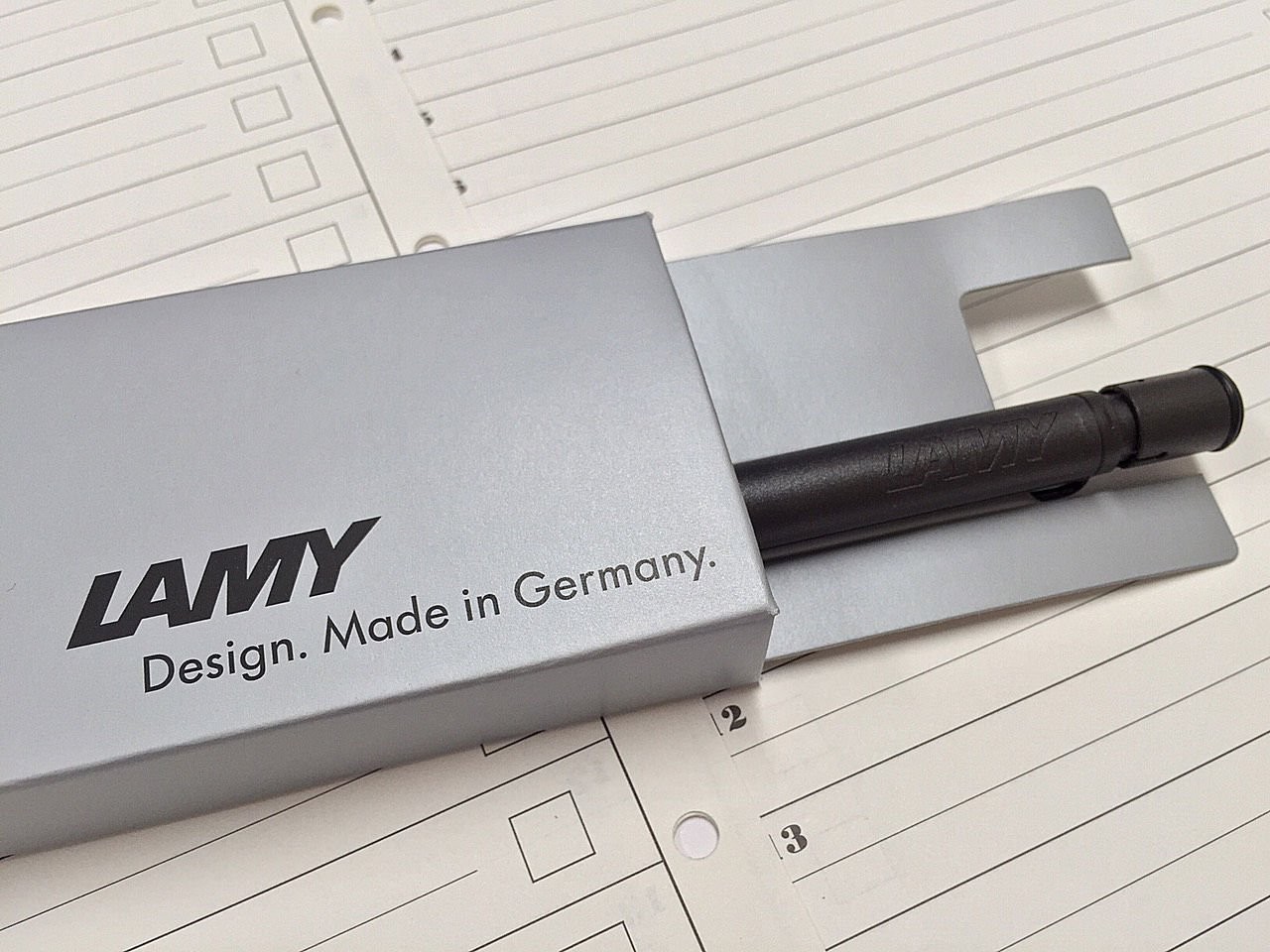 LAMY Mechanical Pencil Safari Black L117 0.5mm