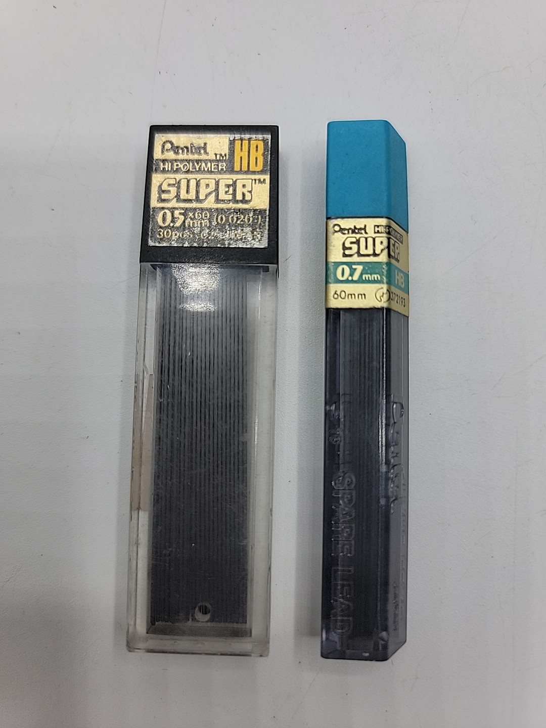 Pentel Mechanical Pencil Lead Lot 20pc .5mm 10pc .7mm