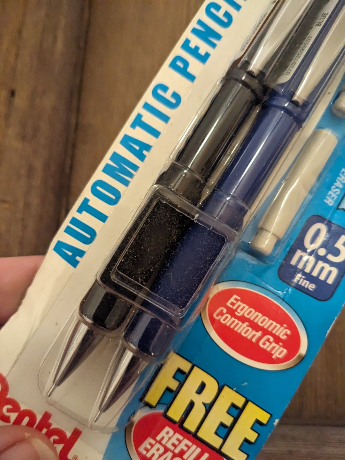 2 in pk PENTEL Twist-Erase III Mechanical Pencils 0.5 mm FINE POINT .5mm