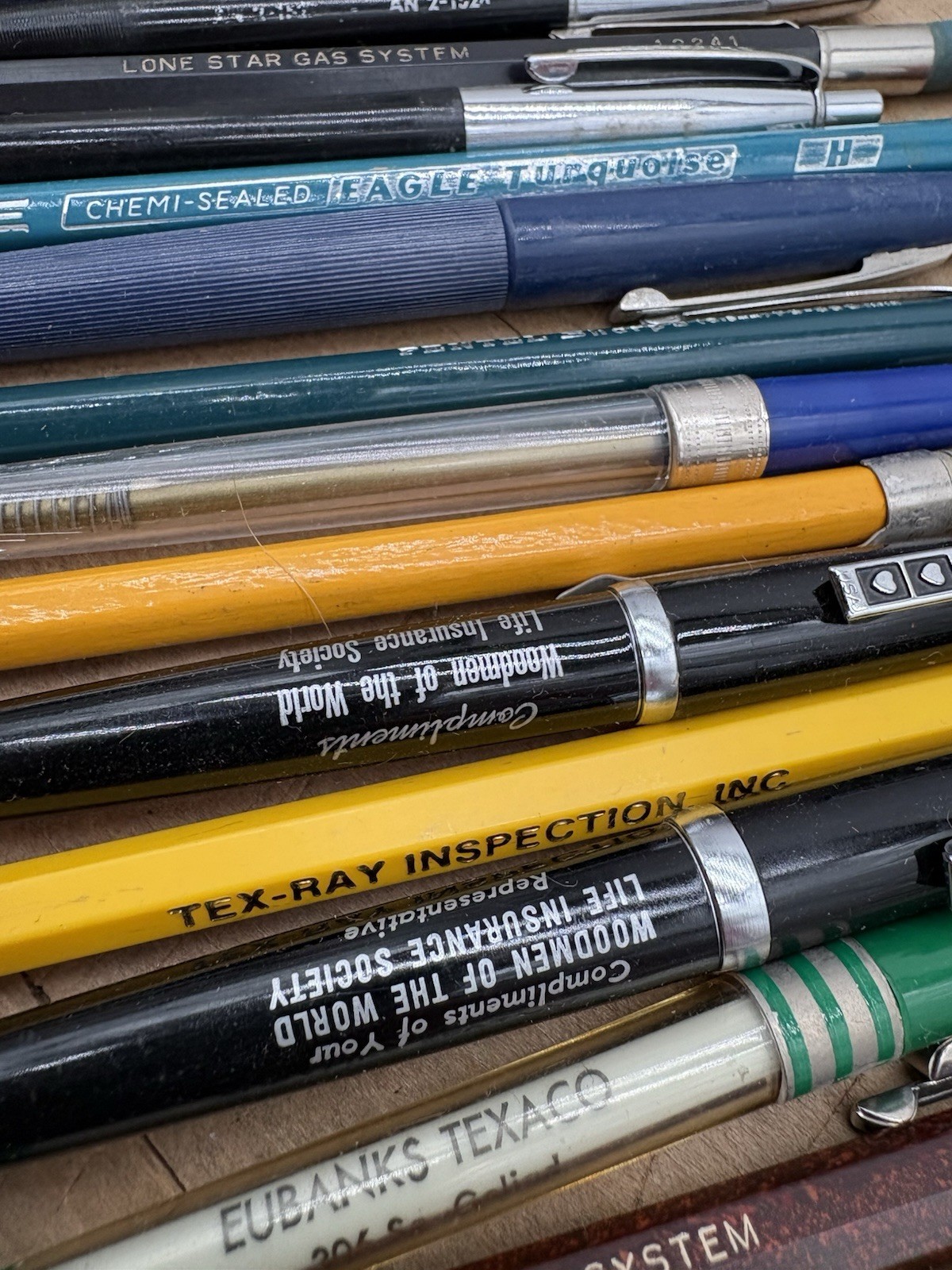 35+ Vintage Advertising Pens/Pencils/Mechanical Scripto Eberhard Faber Stenorace