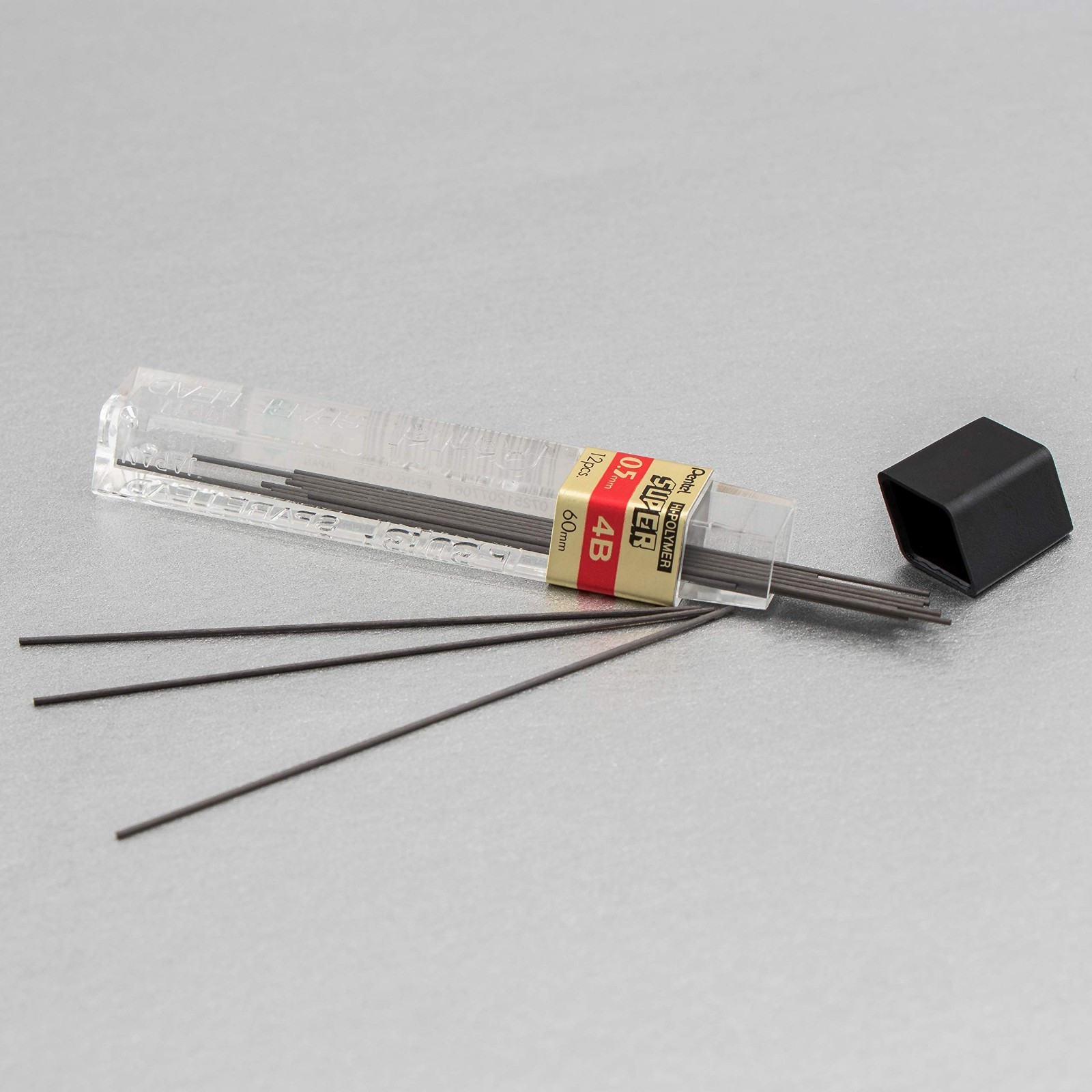 0.5mm Fine 4B Mechanical Pencil Lead Refill – 144 Pieces, Super Hi-Polymer Quali