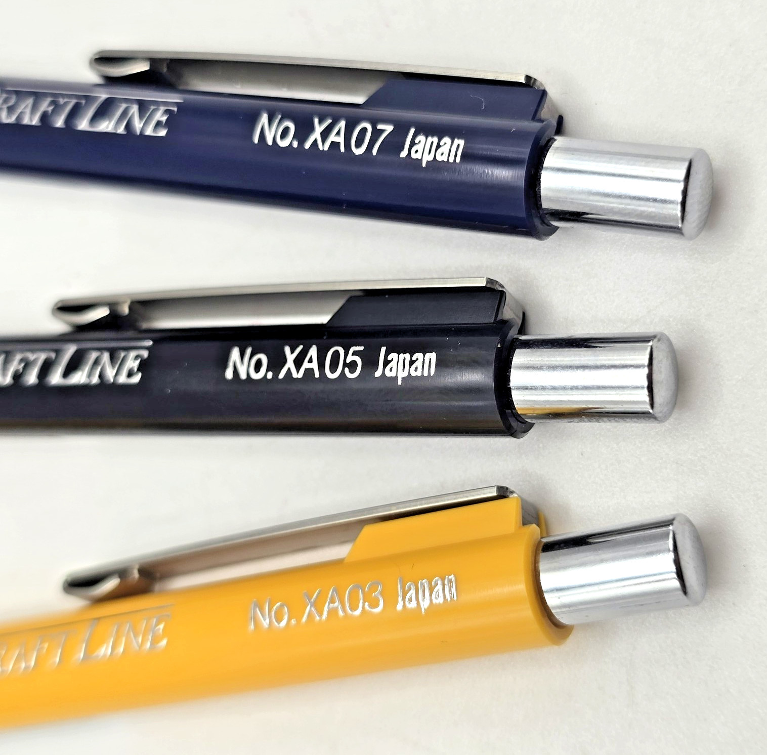 Vtg Alvin Draft Matic Mechanical Pencil Set XA03, XA05, XA07 w Case, Lead, Japan
