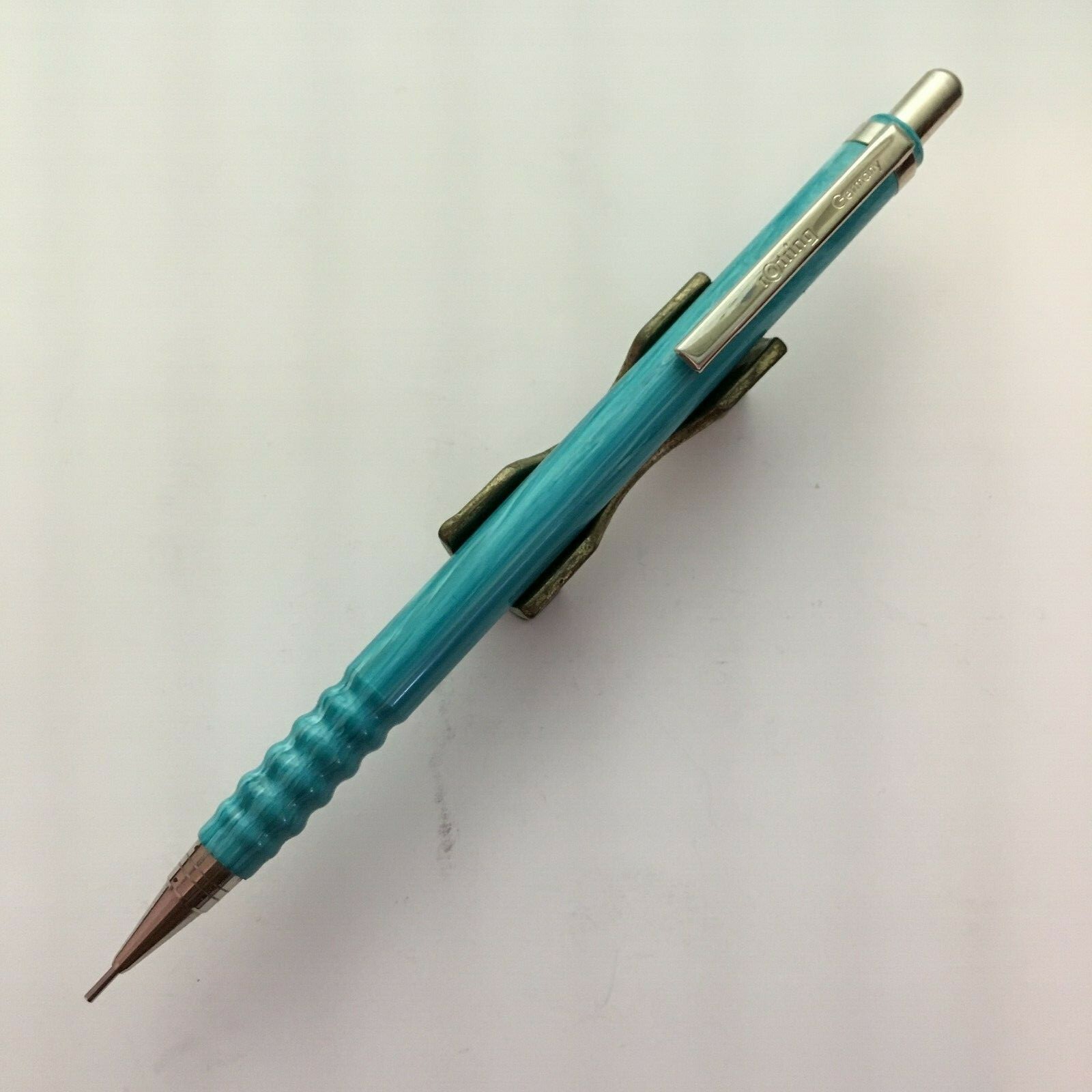 299 Rotring Mechanical Pencil Tikky Special Marble Blue 0.7 NOS Made in Germany
