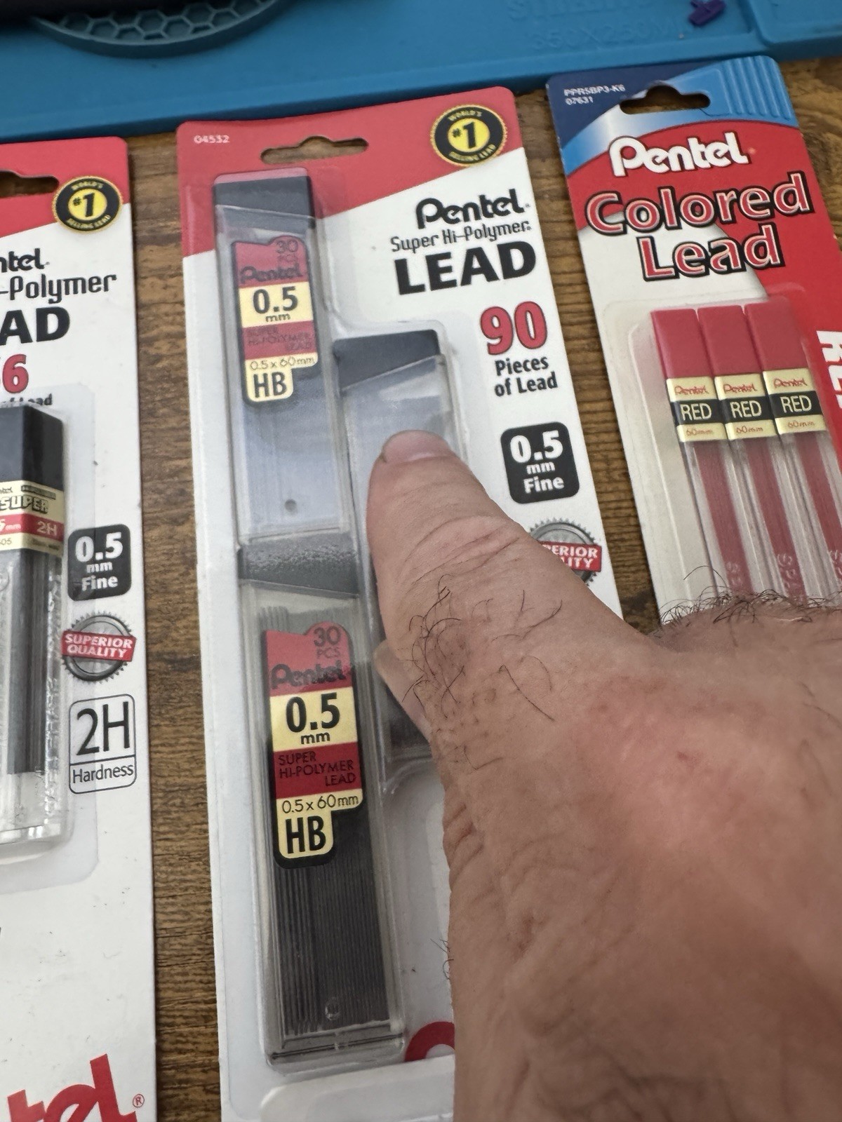 Pentel Eraser & Lead Refills Lot Drafting Mechanical Pencil Super Hi-Polymer