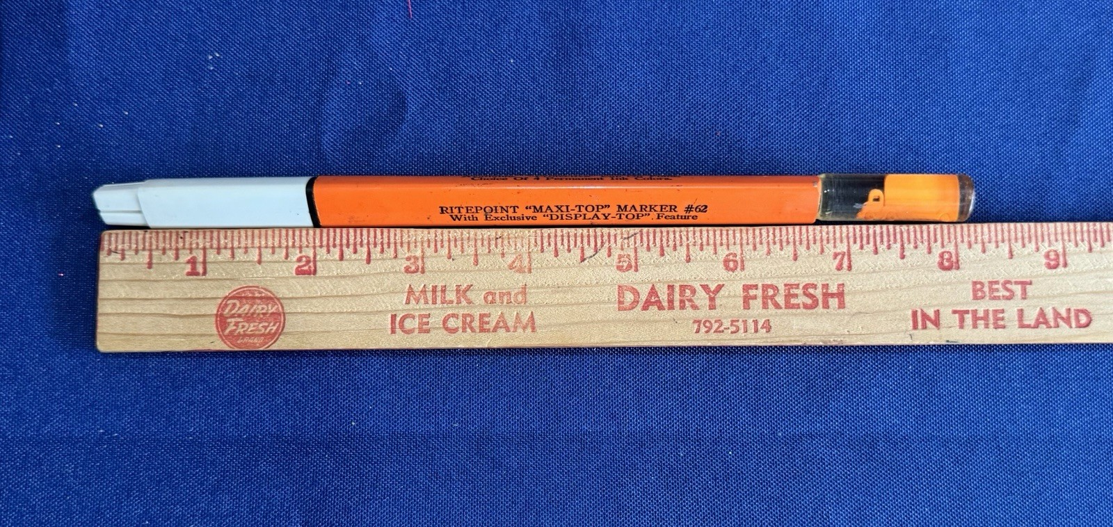 Large Vintage Ritepoint Semi Truck Salesman Sample Display Top Marker Pen