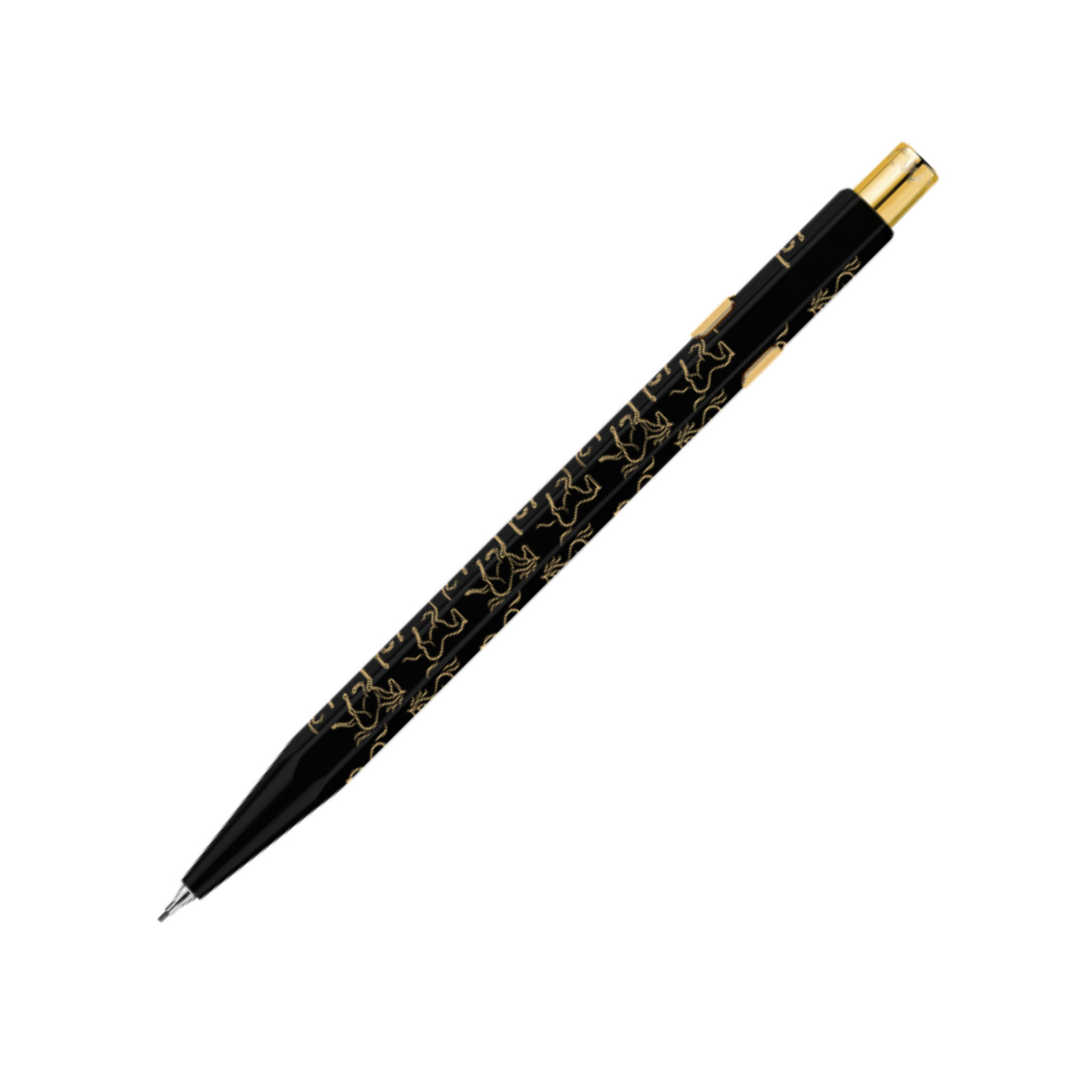 Caran d’Ache 849 Metal Mechanical Pencil in Horse Black – 0.5mm – NEW in Box