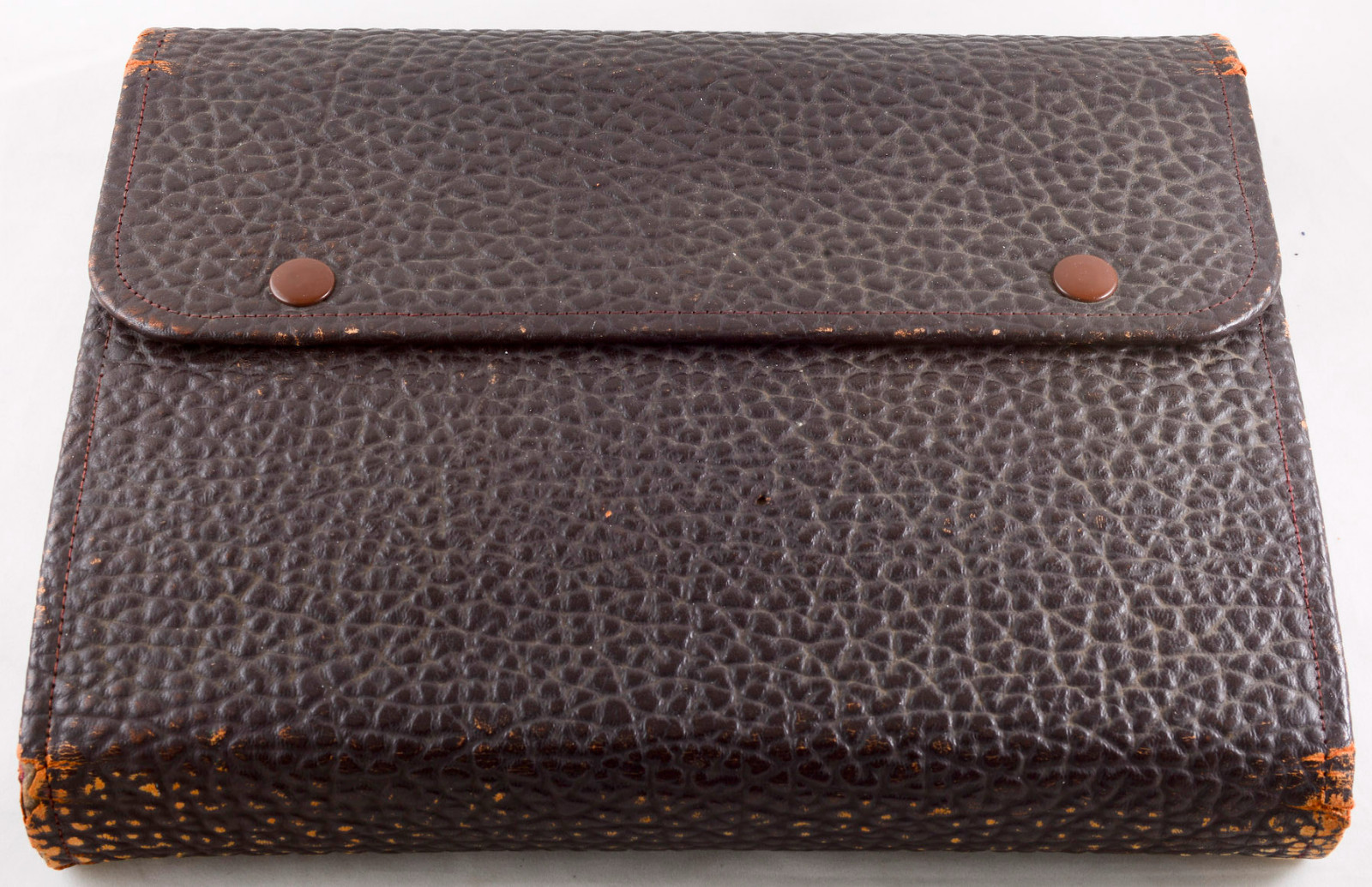 Scripto Salesman Sample Pencil Leather portfolio case w/ 36 Vintage Pencils