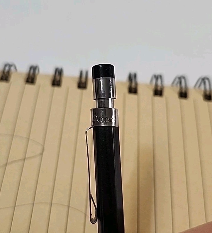 Pentel Graph Gear 500 Mechanical Drafting Pencil 0.5mm Black Barrel PG505