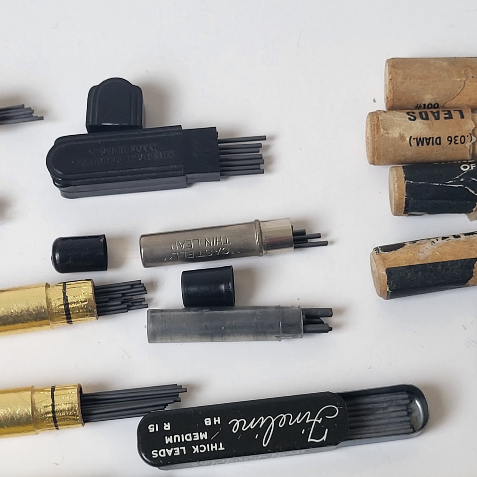 Vintage Mechanical Pencil Lead (19) Scheaffer Autopoint Eversharp Cross Scripto