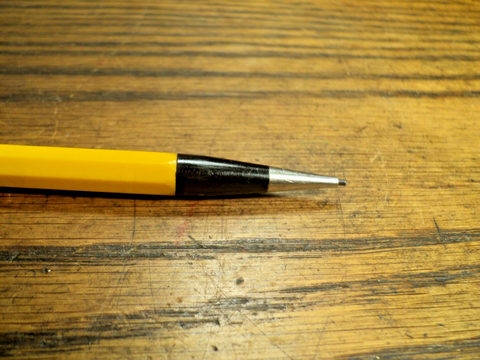 Vintage Autopoint Mechanical Pencil Hart Grain Co Your Best Market Yellow Body