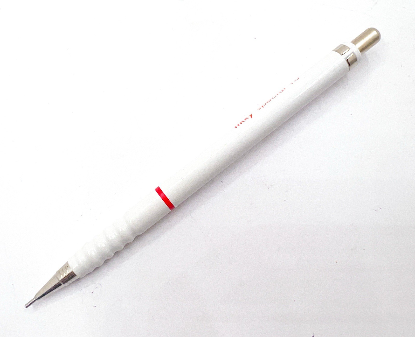 NOS rotring tikky special Mechanical Pencil White 0.9/1.0mm 0.9 1.0