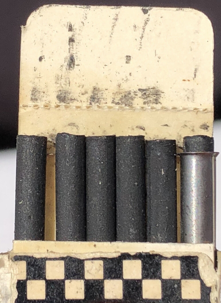 Vintage Set of 3 Listo Marking Pencil Large Size Leads Black No. 162
