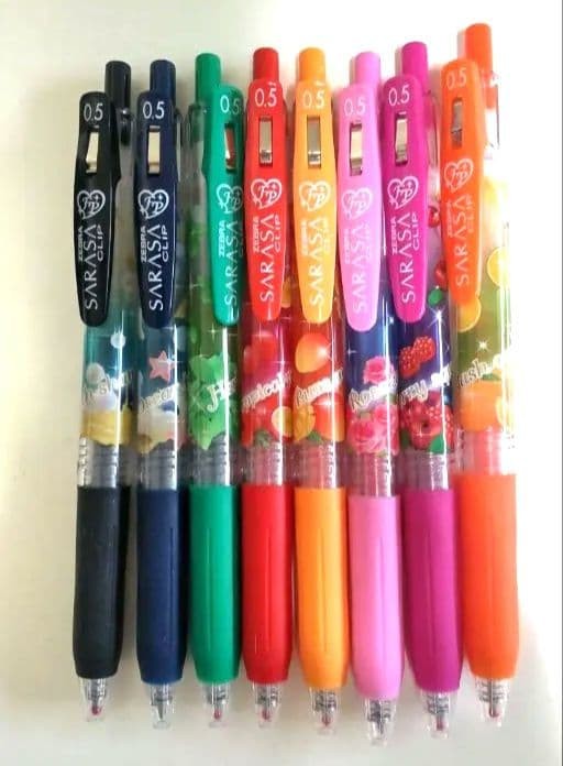 [New/Unused] Zebra Sarasa Clips Fresh Paradise 8 pieces with scent