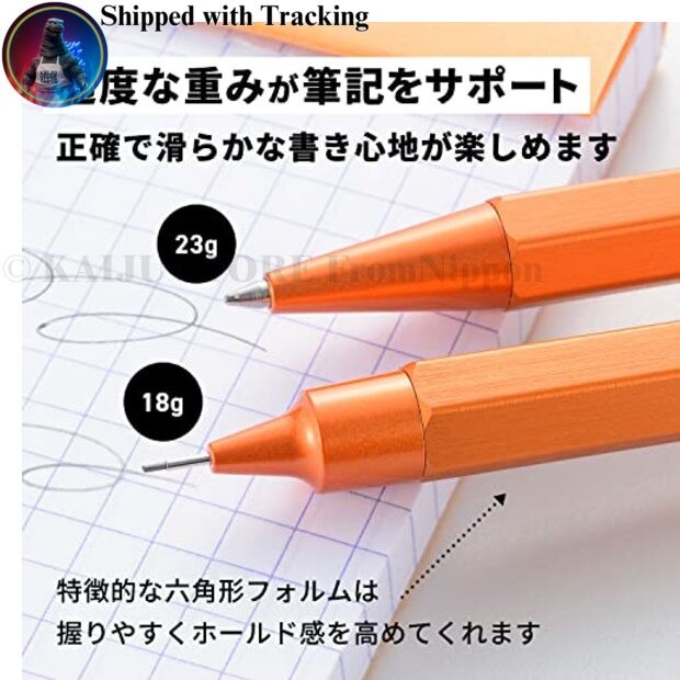 Rhodia Script Mechanical Pencil 0.5mm Aluminum Hex Body Black cf9299
