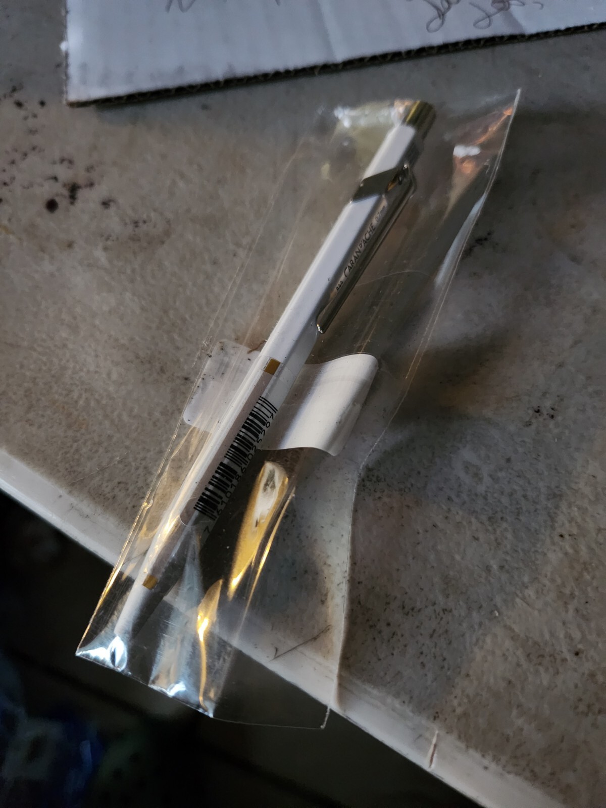 Caran D’ache Infinite Mechanical Pencil White Resin Body 0.7mm