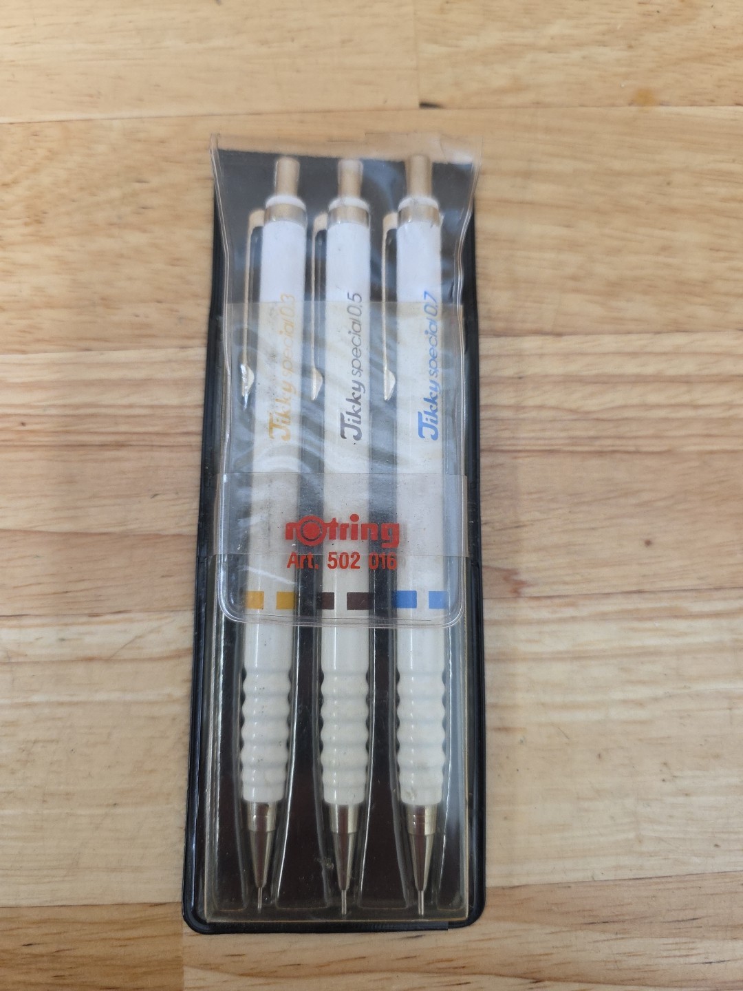 Vintage Set of 3 rOtring Tikky Special Mechanical Lead Pencils W. Germany