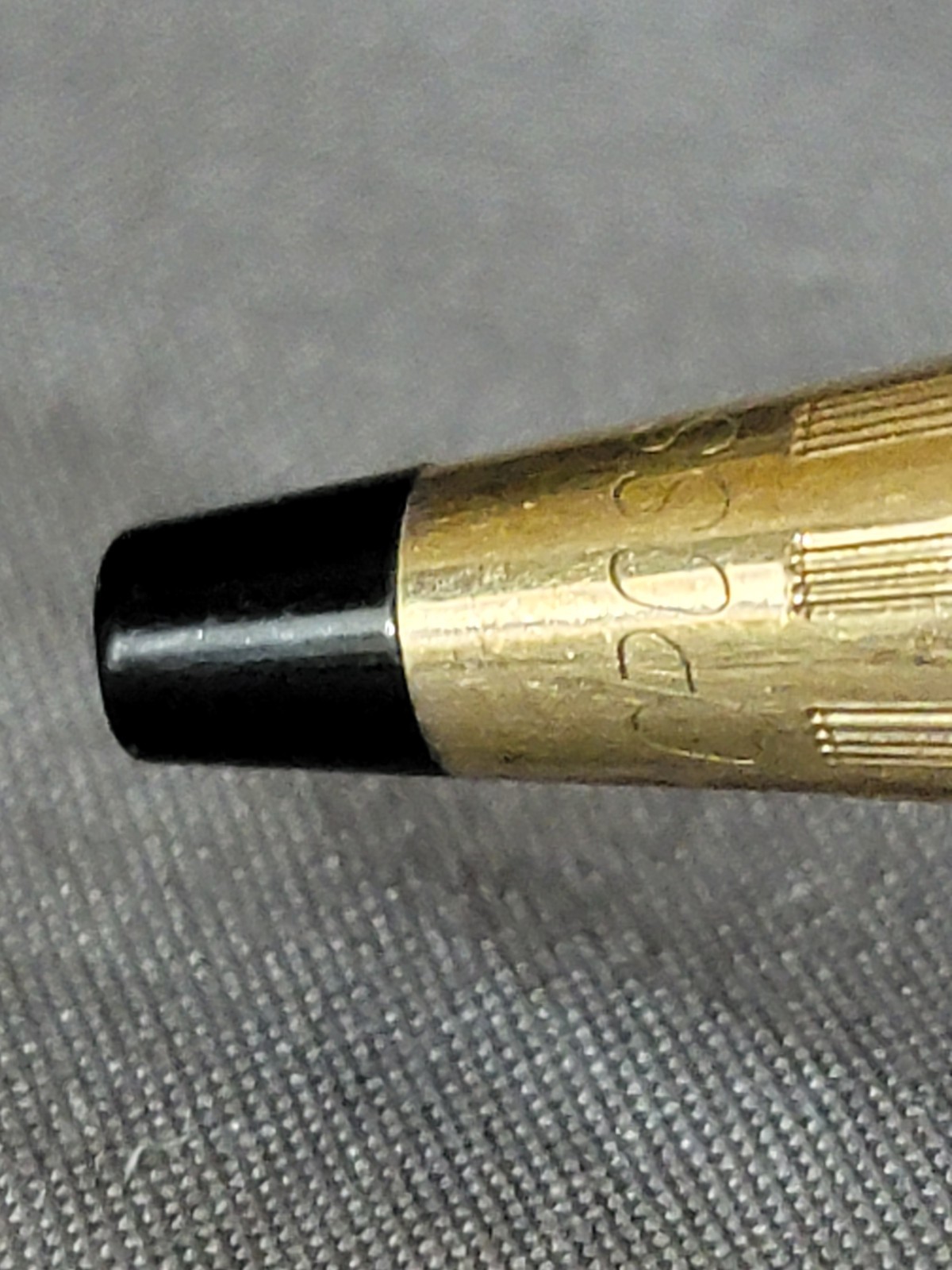 Vintage CROSS Gold Filled Mechanical Pencil USA GULF Gas Emblem