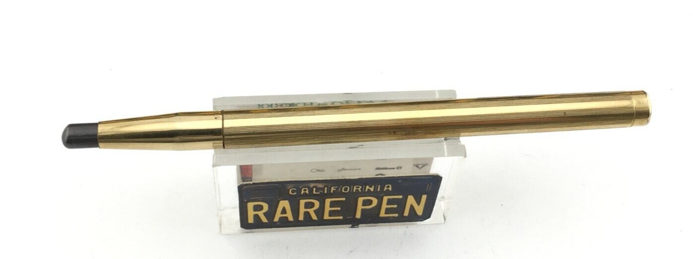 Vintage Rare GOLD FILLED BROKER Twistout Pencil 5.5mm lead