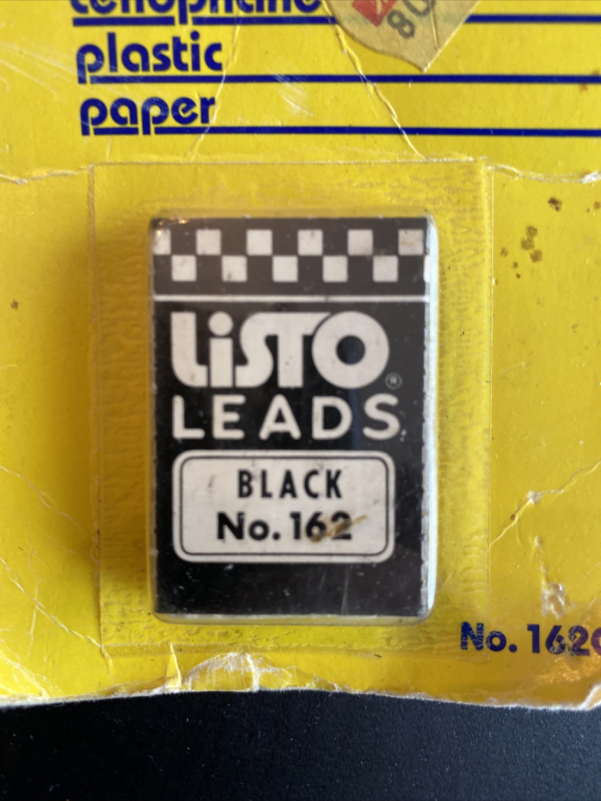 Vintage LISTO LEADS Black & Red Refills No. 162 New in Package NOS