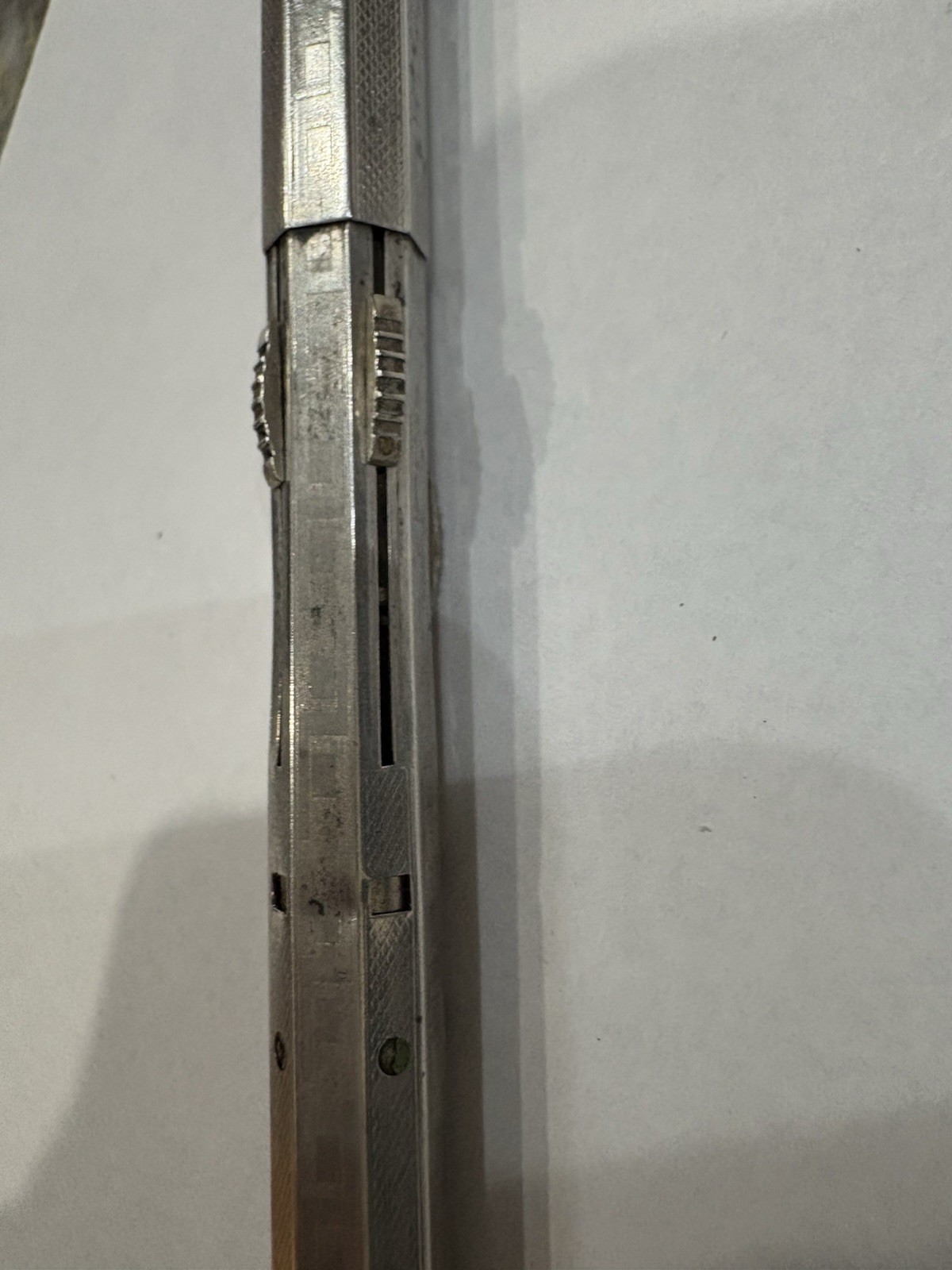 Antique 900 Silver 23.095g Ornate Mechanical Pin Marked 900