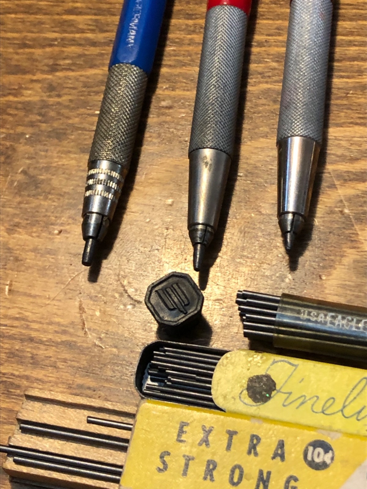 VTG Lot of 7 Mechanical Drafting Pencil – Scripto Martin Staedtler GM Autopoint