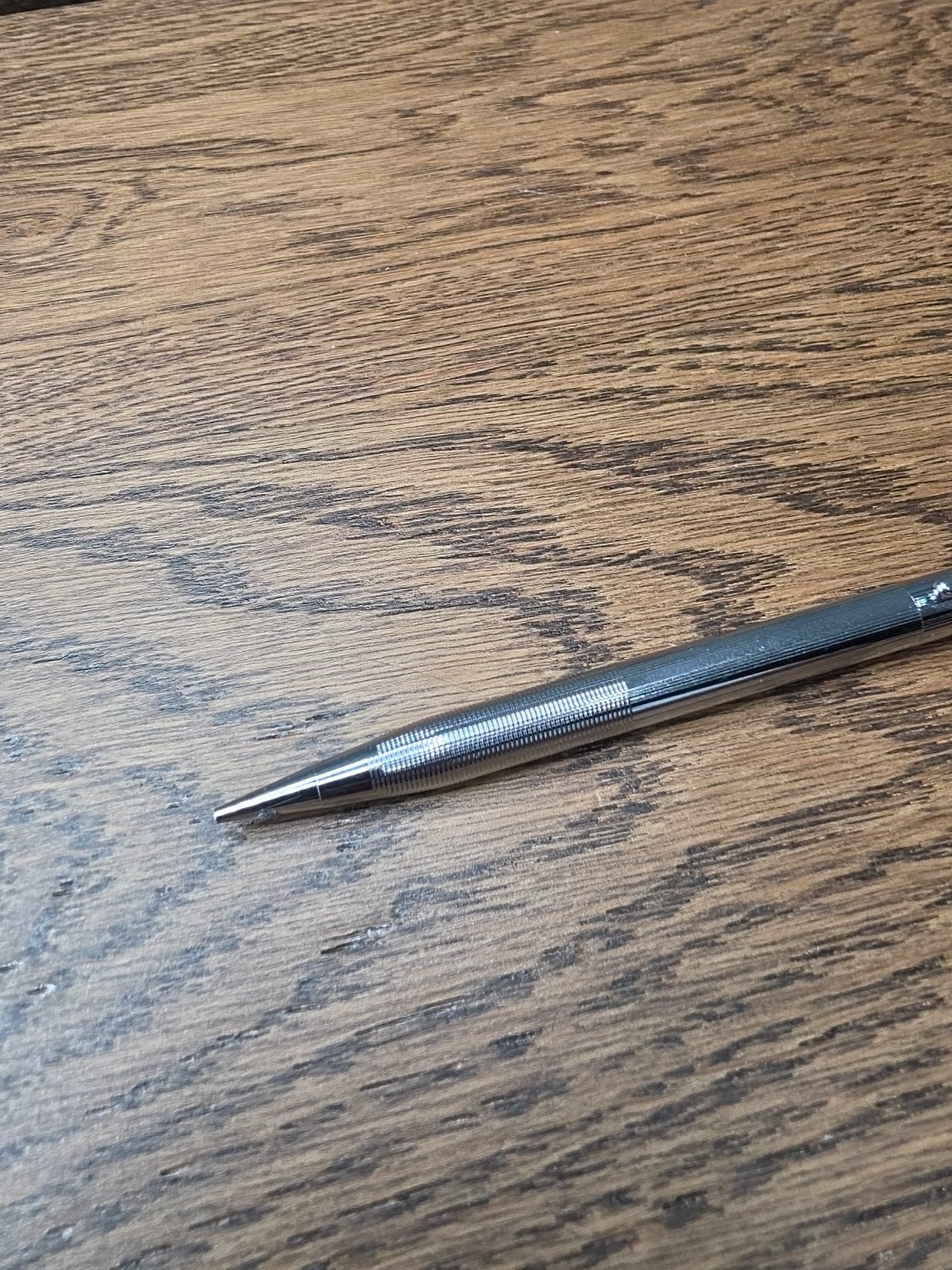 Cross Classic Century Vtg Mechanical Pencil Polished Chrome Twist NO LEAD